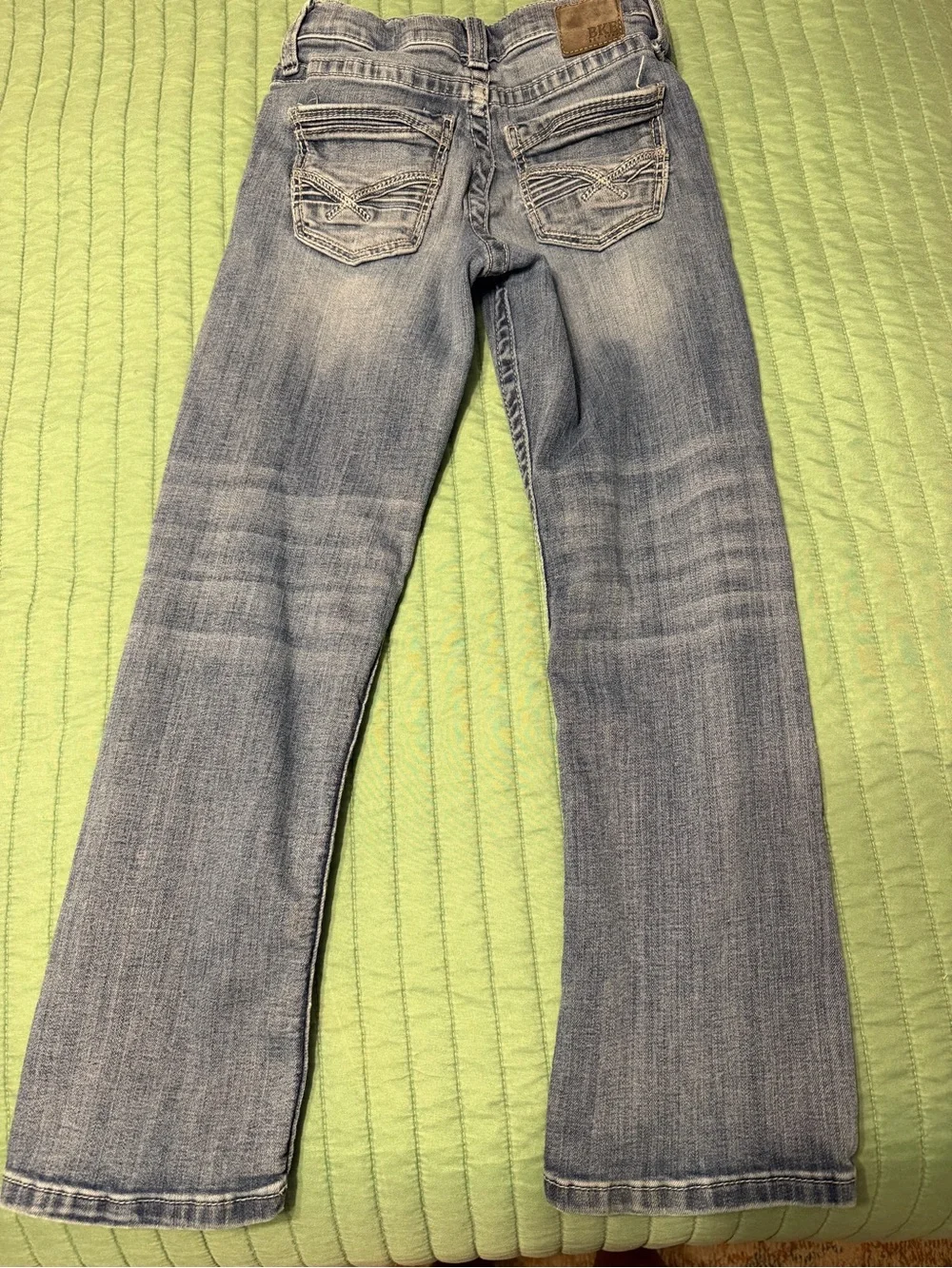 BKE Light Blue Washed Denim Jeans